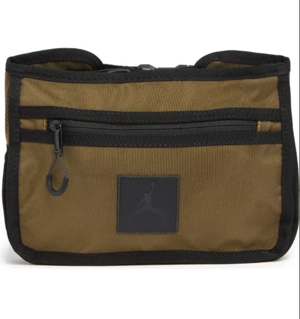 NEW Nike Air Jordan Collaborator Belt Bag Olive Flak Fanny Pack 9A0331-F1F